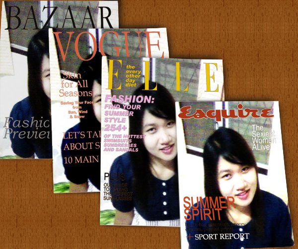 Photo Effects. Really Famous Person